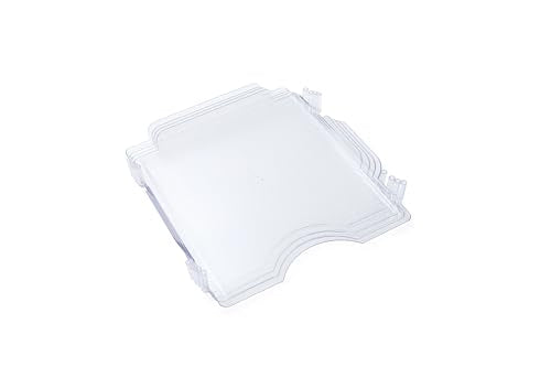 We R Memory Keepers 12x12 Inch Paper Trays, for Storing Paper, Embellishments, Tools, and More, Organization System, 4-Pack of Acrylic Trays, Easy Assembly, and Storage