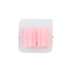Sscon 5Pcs Self Adhesive Broom Holder Wall Mount Mop and Broom Gripper Holder - Pink
