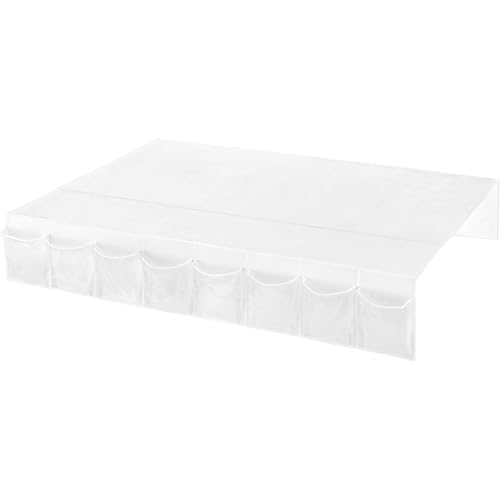Whitmor Bedskirt Storage Organizer Clear