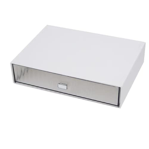 Desk Drawer Organizer, Stackable Plastic Storage Drawer, Grocery Organizer For Stationery/Office Supplies (White, 1 Compartment) - color: White, size: 1drawers
