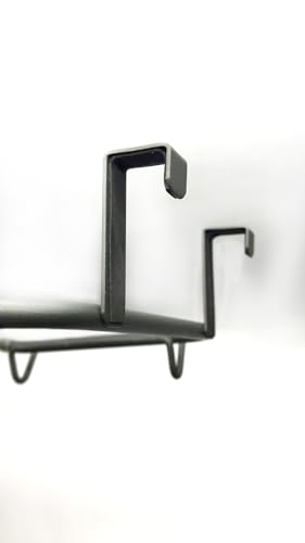 FitWell Over-The-Cabinet-Door Grocery Installation Plastic Recycling & Trash, Under Sink Garbage Bag Holder, Trash Bag Holder Rack for Recycled Reusable Disposable Grocery Bag (Industrial Gray) - color: Industrial Gray