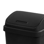Sterilite Wastebasket SWINGTOP BLK 13GA 10899004