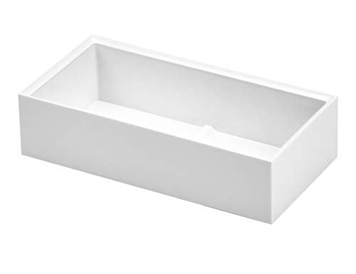 Bostitch Office Konnect Desk Organizer Accessory Tray, Wide, Stacks for Desktop Storage, White - color: White, size: Wide, style: Storage Tray