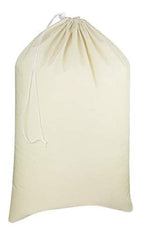 COTTON CRAFT Extra Large Laundry Bags - Heavy Duty Cotton Canvas Drawstring Closure Washable Laundry Bag - Back to School Travel College Dorm Basket Hamper Liner Toys Clothes Organizer Sack -XL 28x36 - size: Laundry Bag / 1 Pack