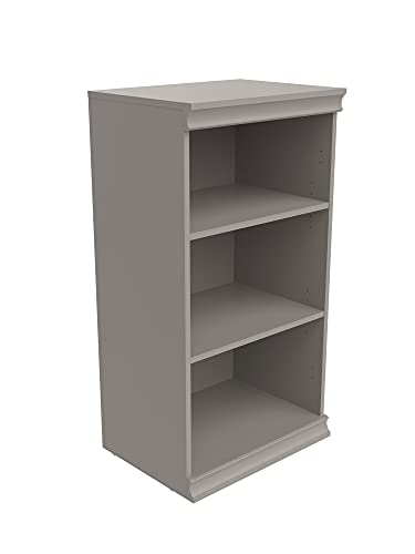 ClosetMaid Modular Storage Shelf Unit with 3-Shelves, Taupe - color: Taupe
