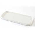 CosyCorner Ceramic Bathroom Tray, White, 9.8in x 3.9in x 0.7in - color: White