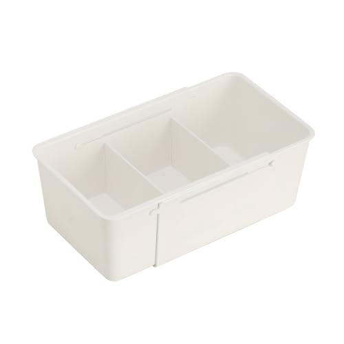 MiOYOOW Multifunctional Drawer Organizer, Adjustable Expandable Storage Bin, Kitchen Utensils Holder Tray with Dividers for Bathroom Bedroom Wardrobe Office - color: Wide
