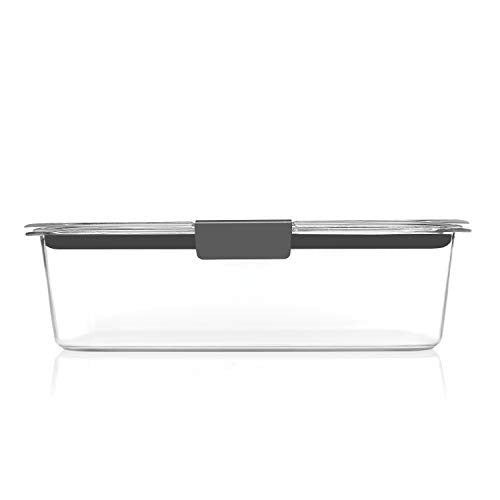Rubbermaid Brilliance Food Storage Containers, Set of 5 (10 Pieces), BPA-Free, Leak-Proof, Clear - size: 10-Piece