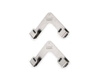 Joseph Joseph Space Set of 2 Pot and Pan Lid Holders Self Adhesive Wall Mount Storage Organizer, Suitable for Lids up to 11 in, 3M VHB Tape and Screws Included, Stainless Steel