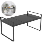 Expandable Cabinet Shelf Organizer Rack，Kitchen Cabinet Shelves 11 Inch Deep，Adjustable Storage Shelves，Pantry Shelf(1 Pack) - color: 11" Wide ( 1 Pack)