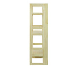 Casual Home 3-Shelf Folding Student Bookcase (20.75" Wide)-Natural - color: Natural