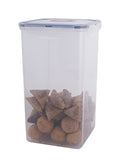 LOCK & LOCK Easy Essentials Food lids/Pantry Storage/Airtight containers, BPA Free, Square-16.9 Cup-for Chips, Clear - size: 1 Count (Pack of 1)