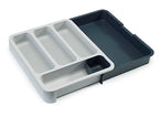 Joseph Joseph 85042 DrawerStore Expandable Cutlery Tray, Gray