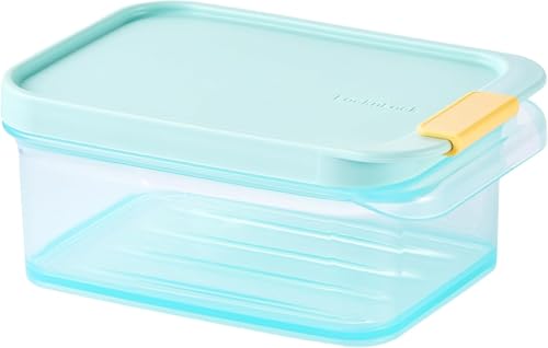 LocknLock Freezer Fit Plastic Freezer Containers | Airtight Stackable Food Storage for Meal Prep | Microwave & Dishwasher Safe | BPA Free Freezer Container with Lid, 450ml - size: 450ml