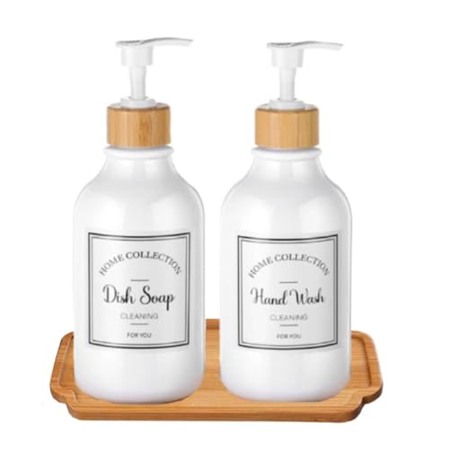 Bamboo soap Dispenser Tray, Bathroom Countertop Tray Kitchen T ray Bamboo T ray Sink T ray Dresser Jewelry Ring Dish, Comestic Holder Bathtub Organizer, Ideal for Jewelry, Cosmetics - style: carbonization