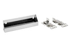 Rev-A-Shelf - 6541-10-52 - 10 in. Stainless Tip Out Sink Front Tray - size: 1.7" x 10" x 3"
