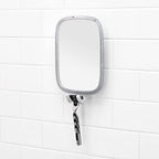 OXO Good Grips Suction Fogless Mirror 3" L x 7.2" W x 13.2" H - style: Suction Fogless Mirror