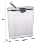 ProKeeper Cereal Keeper, 3-Quart, Airtight Seal, BPA-Free Plastic Storage Container (Pack of 2) - size: 1 Piece (Pack of 2)