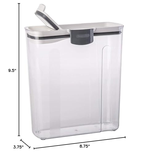 ProKeeper Cereal Keeper,3-Quart,Airtight Seal,BPA-Free Plastic Storage Container,(Pack of 6) - size: 1 Piece (Pack of 6)