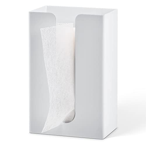 Magnetic Dryer Sheet Holder for Laundry Room,Metal Dryer Sheet Container,Dryer Sheet Dispenser for Laundry Room Organizition,Wall Dryer Sheet Box,Fabric Sheet Holder,Laundry Detergent Sheets Dispenser - color: white