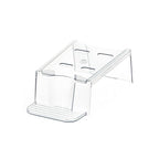 InterDesign iDesign Laundry Detergent Holder,Liquid Detergent Stand for Laundry Room Organization,Clear,(Pack of 6) - size: (Pack of 6)