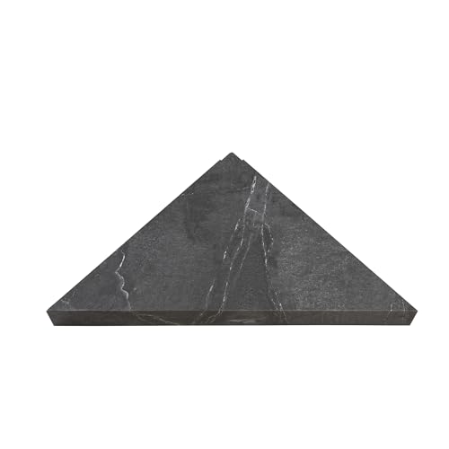 Palisade Vinyl Waterproof Corner Shower Shelf in Cracked Slate/Urban Quarry - color: Cracked Slate/Urban Quarry