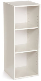 ClosetMaid #8987 Stackable 3-Shelf Organizer, White - color: White
