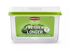Rubbermaid FreshWorks Saver, Large Produce Storage Container, 18.1-Cup, Clear - size: 18.1 Cup