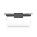 Rubbermaid Brilliance Food Storage Containers, Set of 5 (10 Pieces), BPA-Free, Leak-Proof, Clear - size: 10-Piece