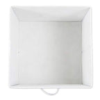 DII Non Woven Polyester Storage Bin, Polka Dot, French Blue & White, Small Set of 4 - color: French Blue & White, size: Small Set of 4, 11x11x11" Cube