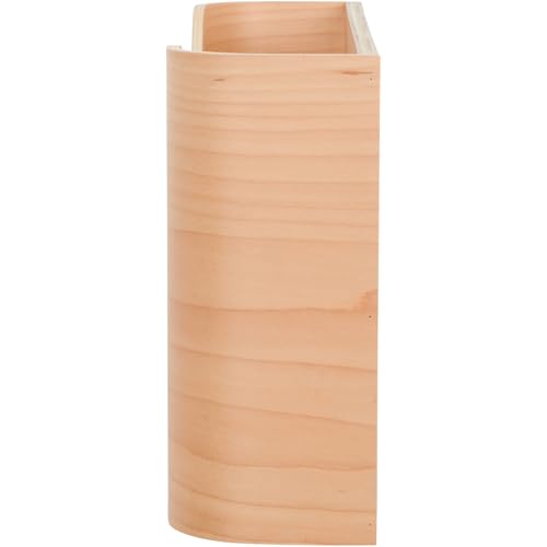 Wood Wall Mounted Document Holder. Office File Organizer. Hallway Mail Organizer. Folder Rack. Magazine Storage Caddy (Maple)