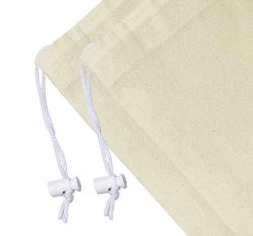 Cotton Craft - 2 Pack Extra Large 100% Cotton Canvas Heavy Duty Laundry Bags - Natural Cotton - 28"x36" - Versatile - Multi Use - size: Laundry Bag / 2 Pack