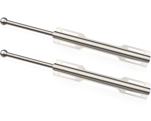 FIRJOY 12" Valet Rod for Closet Pull Out (2 Pack, Brushed Nickel) - color: Brushed Nickel, size: 2 Pack