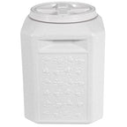 Vittles Vault Traditional Pet Food Storage Container For Dog Kibbles/Bird Seed/Oatmeal/Rice/Flour/Cereal, BPA Free Plastic, Sealed Airtight For Cat Food, Up To 35 lb, Made in USA, With Scoop, Gray - size: 35 Pounds
