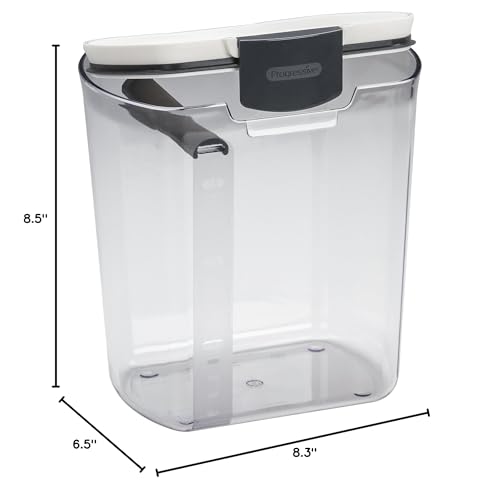 ProKeeper Flour Storage Container, 4-Quart, BPA-Free Plastic, Dishwasher Safe - color: Flour Keeper, size: 1 Piece