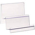 DOITOOL Clear Acrylic Purse Display Stand Holder Wallet Stand 2 Tier Handbag Purse Display Stand Glasses Holder Jewelry Display Riser Shelf for Home Decoration and Organizer - size: 2 Tier