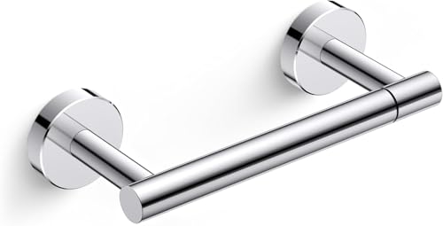 Day Moon™ - Toilet Paper Holder - Modern Roll Holder for Bathroom - 1 Pack - Wall Mount - Classic, Polished Chrome - color: Polished Chrome, size: Classic 1 Pack
