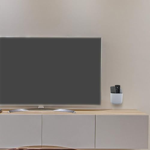 1Pcs Wall-Mounted Storage Box Space-Saving Wall Organizer for Phone Remote Small Items Creative Hanging Storage Easy Install No Electricity Needed(Grey) - color: 1Grey