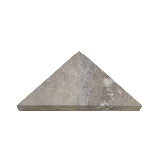 Palisade Vinyl Waterproof Corner Shower Shelf in Venetian Marble - color: Venetian Marble
