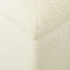 HomePop Sherpa Storage Bench - Cream - color: Cream Sherpa