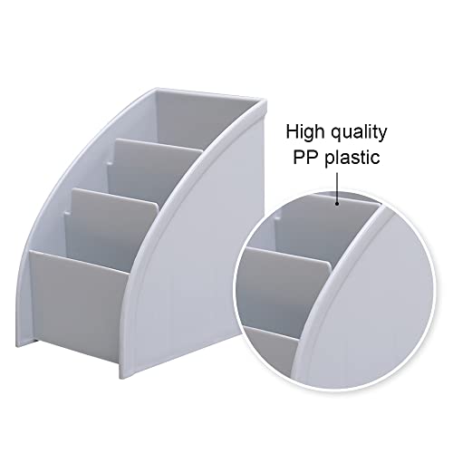 Desk Organizer Trapezoid Remote Control Holder Creative Tabletop Organizer for Study Office Living Room Dresser