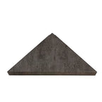 Palisade Vinyl Waterproof Corner Shower Shelf in Ashen Slate - color: Ashen Slate