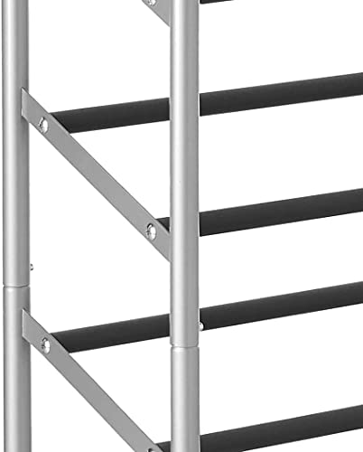 Whitmor 8 Tier Shoe Tower - 40 Pair - with Non-Slip Racks - size: 8-Tier