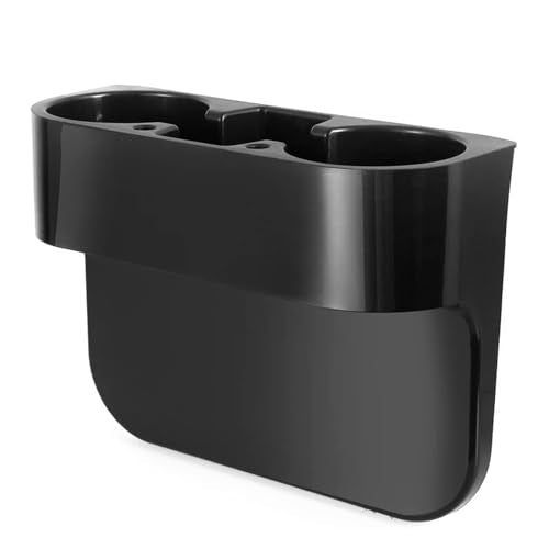 Heart Horse Cup Holder Portable Multifunction Vehicle Seat Cup Cell Phone Drinks Holder Box Car Interior Organizer (Black) - color: Black, size: 1 Pack
