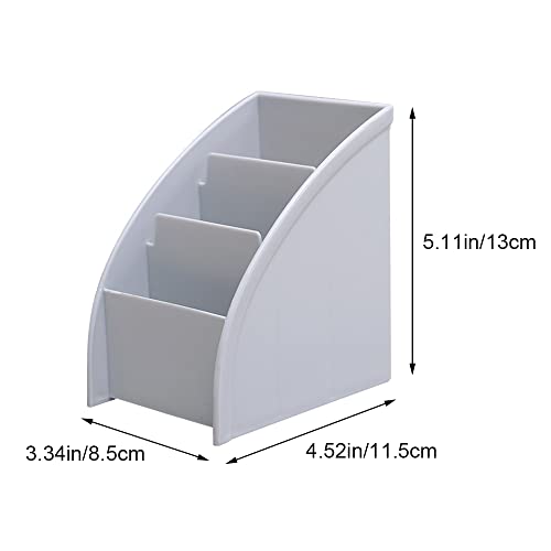 Desk Organizer Trapezoid Remote Control Holder Creative Tabletop Organizer for Study Office Living Room Dresser