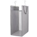 FENTEC Fentec Hanging Laundry Hamper, Hanging Laundry Basket, Slim Laundry Hamper Bag with Handles, Portable Hanging Closet Hamper, Mesh Heavy Duty Hanging Laundry Bag (Grey,1 Pack) - color: Grey, size: 1 Pack-One section