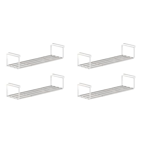 Expandable Shoe Rack Organizer - Adjustable Shoe Rack & Under Cabinet Shelf - for Shoe or Clothing Storage and Organization, Under Shelf Storage (Stainless,4Pcs) - color: Stainless, size: 4 Pack