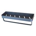 Bathroom Shelf with Towel Bar，Wall-Mounted Shower Storage Rack, 15.75 -Inch Suitable for bathrooms, Kitchens and Toilets，No Drill Bathroom Shelf