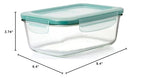 OXO Good Grips 8 Cup Smart Seal Airtight Glass Rectangle Container - size: 8 Cup, style: Glass