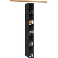 Simple Houseware 10 Shelves Closet Hanging Shoe Organizer, Black - color: Black, size: 1-Pack